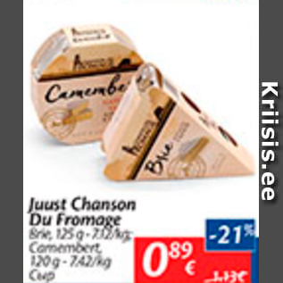 Allahindlus - Juust Chanson Du Fromage