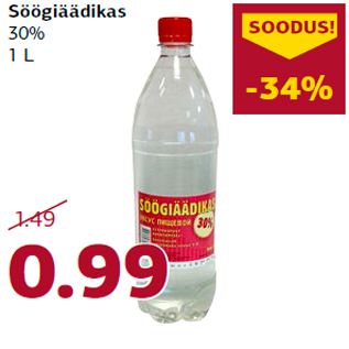 Allahindlus - Söögiäädikas