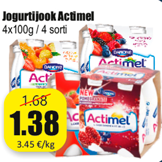 Allahindlus - Jogurtijook Actimel