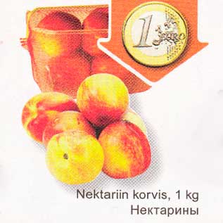 Allahindlus - Nektariin korvis, 1 kg