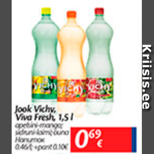 Allahindlus - Jook Vichy, Viva Fresh, 1,5 l