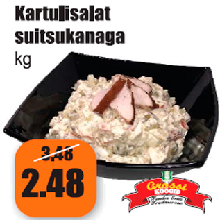 Allahindlus - Kartulisalat suitsukanaga kg