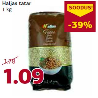 Allahindlus - Haljas tatar 1 kg