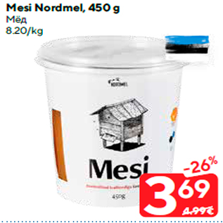 Allahindlus - Mesi Nordmel, 450 g