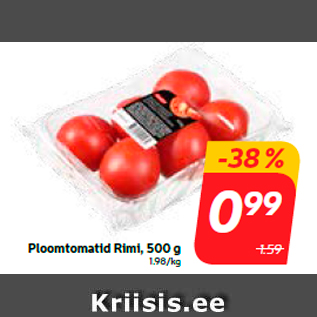 Allahindlus - Ploomtomatid Rimi, 500 g