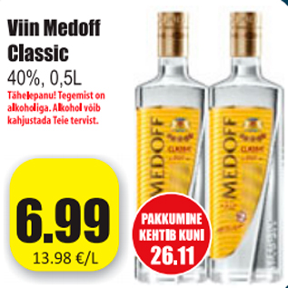 Allahindlus - Viin Medoff Classic