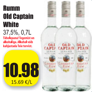 Allahindlus - Rumm Old Captain White