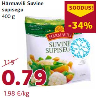 Allahindlus - Härmavili Suvine supisegu 400 g