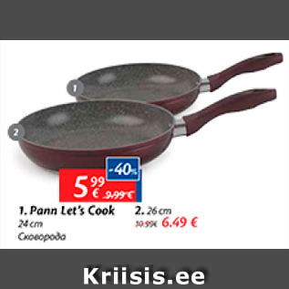 Allahindlus - Pann Let´s Cook