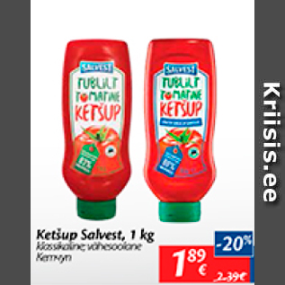 Allahindlus - Ketšup Salvest, 1 kg