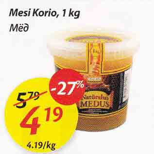 Allahindlus - Mesi Korio, 1 kg