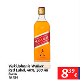 Allahindlus - Viski Johnnie Walker Red Label