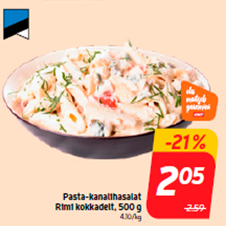 Allahindlus - Pasta-kanalihasalat Rimi kokkadelt, 500 g