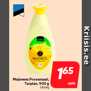 Allahindlus - Majonees Provansaal, Tarplan, 900 g