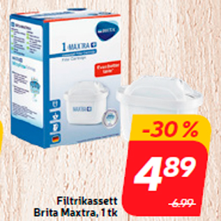 Allahindlus - Filtrikassett Brita Maxtra, 1 tk