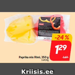 Allahindlus - Paprika mix Rimi, 350 g