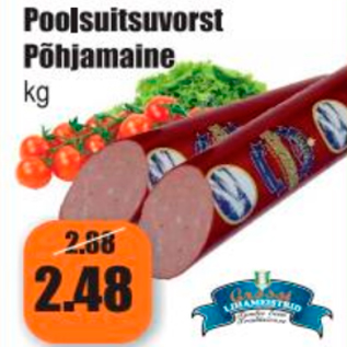 Allahindlus - Poolsuitsuvorst Põhjamaine kg