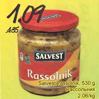 Allahindlus - Salvesti rassolnik, 530 g