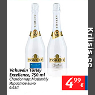 Allahindlus - Vahuvein Törley Excellence, 750 ml