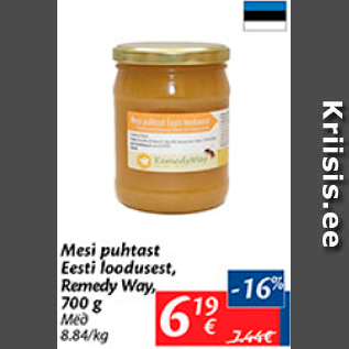 Allahindlus - Mesi puhtast Eesti loodusest, Remedy Way, 700 g