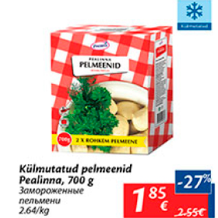 Allahindlus - Külmutatud pelmeenid Pealinna, 700 g