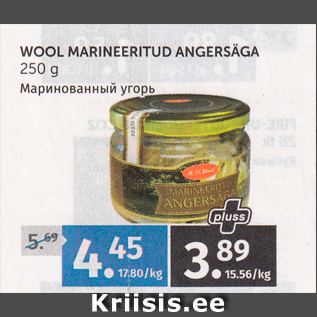 Allahindlus - WOOL MARINEERITUD ANGERSÄGA 250 G