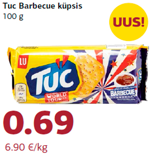 Allahindlus - Tuc Barbecue küpsis 100 g