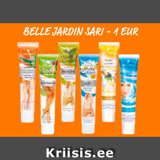 Allahindlus - BELLE JARDIN SARI - 1€