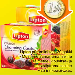 Allahindlus - Lipton püramiidi tee, 20 pakki