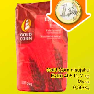 Allahindlus - Gold Corn nisujahu Extra 405 D, 2 kg