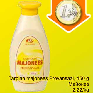 Allahindlus - Tarplan majonees Provansal, 450 g