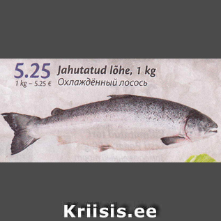 Allahindlus - Jahutatud lõhe, 1 kg