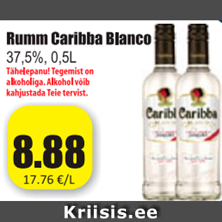 Allahindlus - Rumm Caribba Blanco