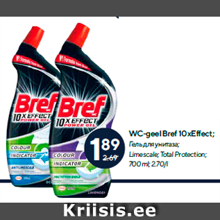 Allahindlus - WC-geel Bref 10xEffect