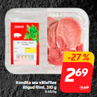 Allahindlus - Kondita sea välisfilee lõigud Rimi, 310 g