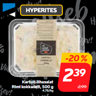 Allahindlus - Kartuli-lihasalat Rimi kokkadelt, 500 g