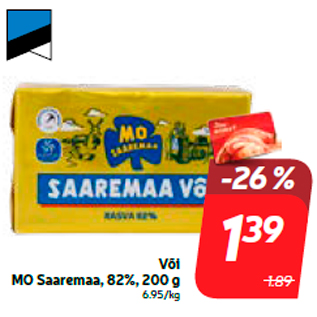 Allahindlus - Või MO Saaremaa, 82%, 200 g