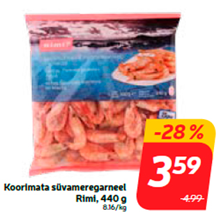 Allahindlus - Koorimata süvameregarneel Rimi, 440 g