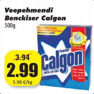 Allahindlus - Veepehmendi Benckiser Calgon