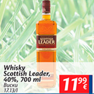 Allahindlus - Whisky Scottish Leader