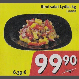 Allahindlus - Rimi salat Lydia