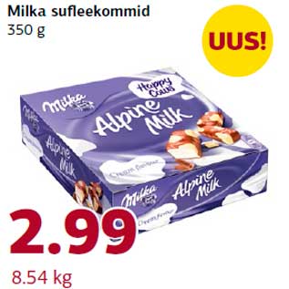 Allahindlus - Milka sufleekommid 350 g