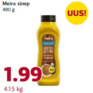 Allahindlus - Meira sinep 480 g