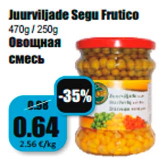 Allahindlus - Juurviljade Segu Frutico