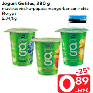 Allahindlus - Jogurt Gefilus, 380 g