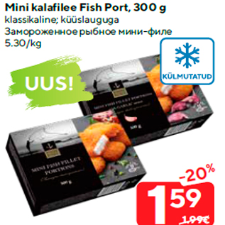 Allahindlus - Mini kalafilee Fish Port, 300 g