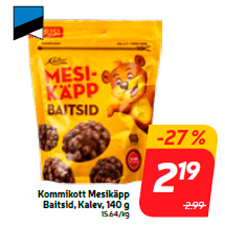 Allahindlus - Kommikott Mesikäpp Baitsid, Kalev, 140 g