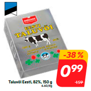 Allahindlus - Taluvõi Eesti, 82%, 150 g