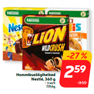 Allahindlus - Hommikusöögihelbed Nestlé, 360 g