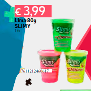 Allahindlus - Lima 80g SLIMY 1 tk